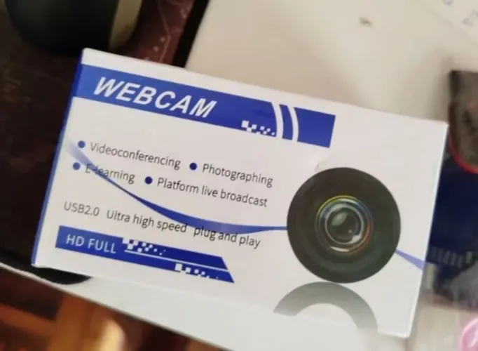 webcam HD Full 720p ,para sair rápido