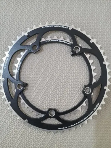 Conjunto Coroas Campagnolo 10s Centaur 52/39 Mps.