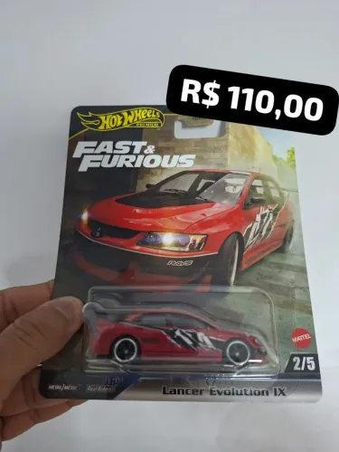Hotwheels Mitsubish Lancer Velozes e Furiosos