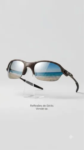 Óculos de Sol Esportivo Estilo Oakley X-Metal - Excelente Estado!