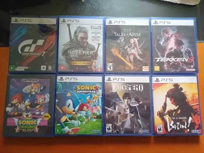 Jogos Playstation 5 - PS5 (VALORES NA DESCRIÇÃO)