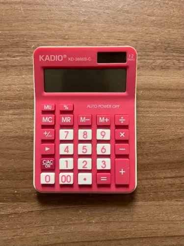 Calculadora Kadio KD-3866B-C - Semi Nova