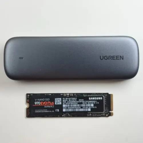 SSD Externo 1 TB Samsung 970 Evo Plus NVMe 3.500 MB/s USB HD Portatil Camera Foto Filmagem