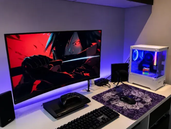 PC + Monitor | Ryzen 5 8600G | 32GB DDR5 | NVMe 1TB | AM5 + MONITOR AGON 32'' CURVO 165H