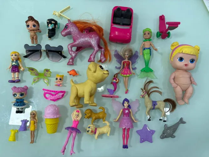 Lote Brinquedos Menina