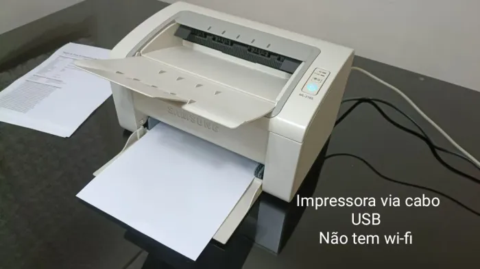 Impressora laser Samsung ml-2165 monocromático