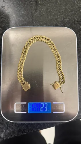Pulseira de ouro 18k