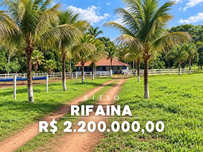 Sítio Região de Rifaina por R$ 2.200.000,00