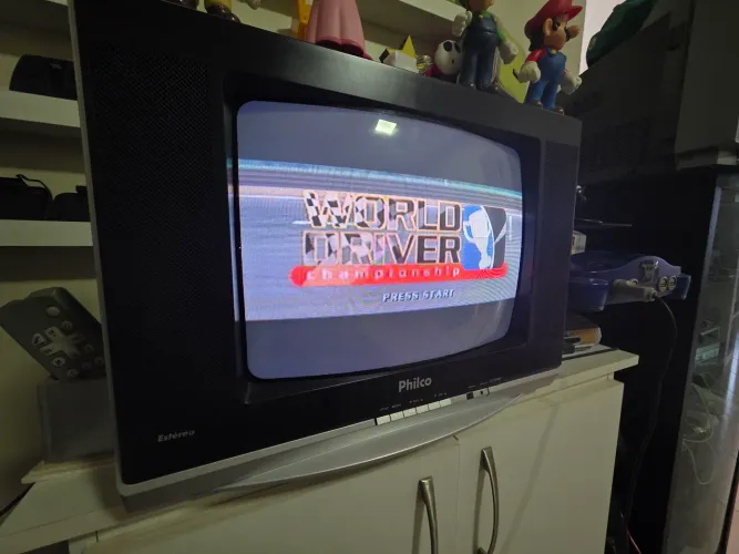 Jogo World Driver N64, Nintendo 64, Jogo Original, Caixa Original
