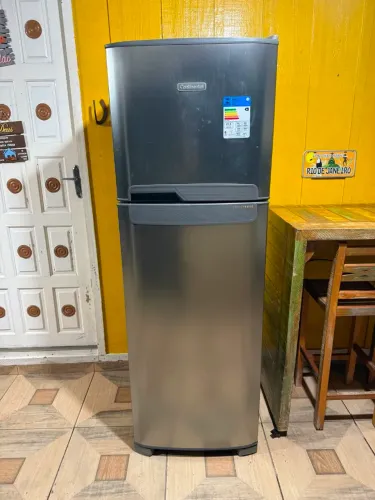 Geladeira continental inox frost free (entrego)