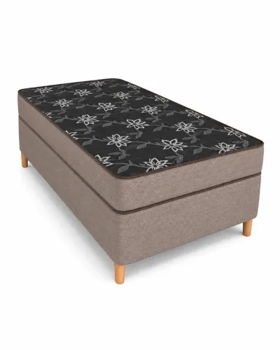 Cama box solteiro (acoplado Orthobox) 