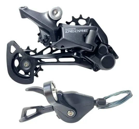 Câmbio Traseiro + Alavanca - Shimano Deore M5100 1x11v