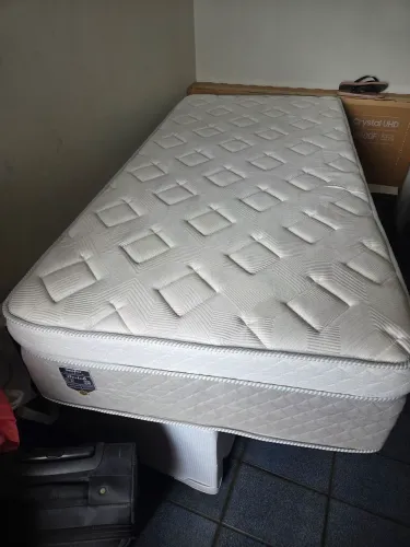 Colchão Solteiro Molas Ensacadas Destak 88x33x188cm Cinza - Umaflex - NUNCA USADO!!