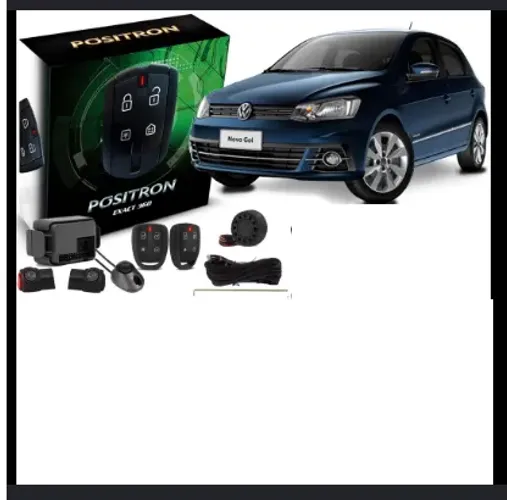 Alarme positron Exact360 já instalado! Gol saveiro voyage g6 g7 g8