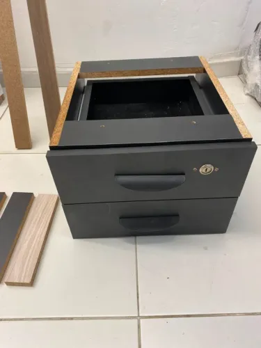  gaveteiro para mesa de escritório 