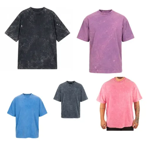 Lote 68 Camisetas Alta Gramatura Marmorizadas Atacado Revenda