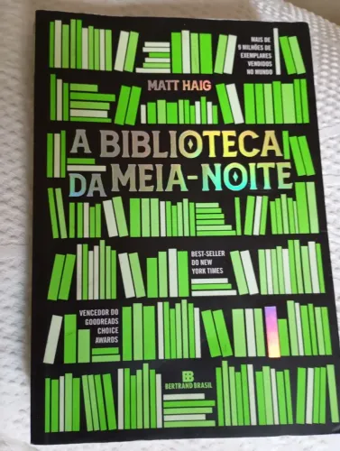 Livro A Biblioteca da meia-noite