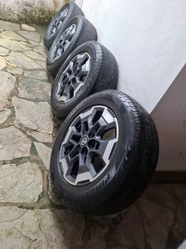 Rodas aro 18 Frontier Platinum Originais Nissan