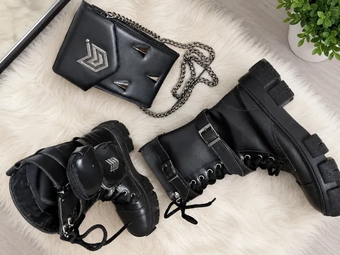 Bota e bolsa 