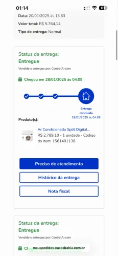 Ar condicionado split digital inverter ultra 12000 btus frio 220 V monofásico 