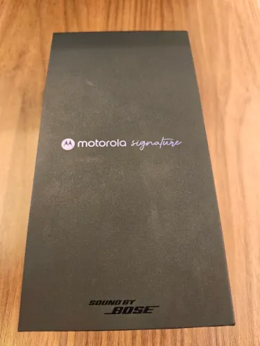 Lançamento!!! Motorola signature 512 GB.