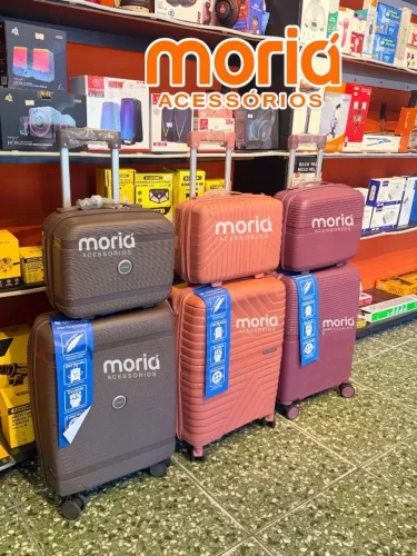 Mala 10kg com Frasqueira, Kit bordo, Kit Malas 10kg + Frasqueira Polipropileno