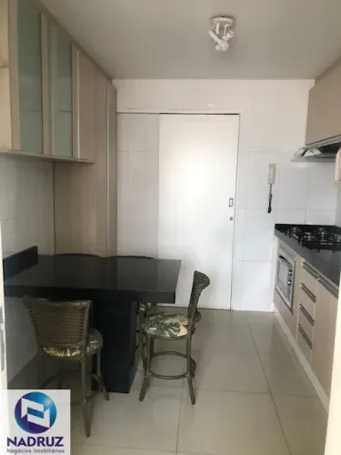 Apartamento para locação mobiliado no Centro de São José do Rio Preto-SP 2 quartos, 1 sala