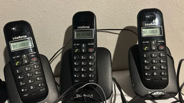 Telefone com ramal 