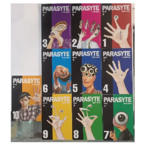 Mangá Parasyte 1 Ao 10 Completo 2015/2016 Jbc