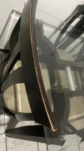 Mesa Jacaúna 4 cadeiras em pura madeira