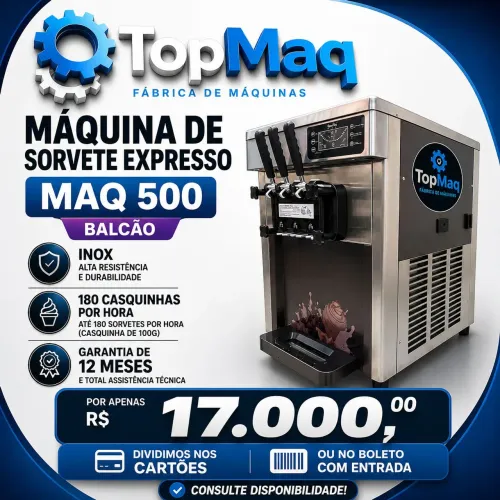 Máquinas de sorvete expresso