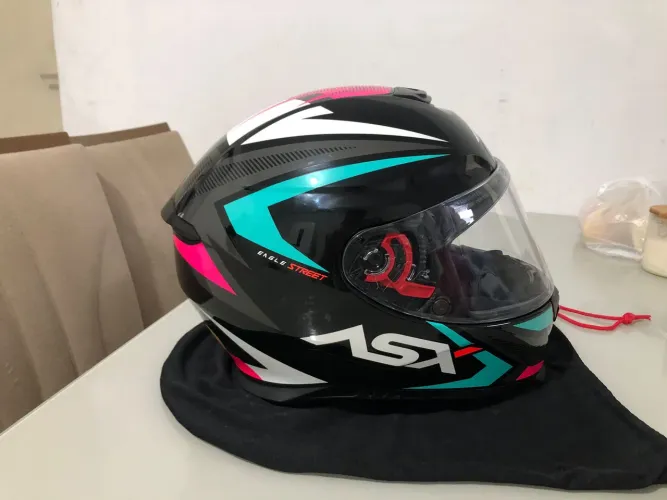 Capacete ASX novo