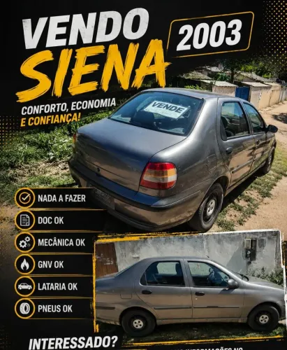 Fiat Siena 1.0/ EX 1.0 MPI Fire/ Fire Flex 8V 2003