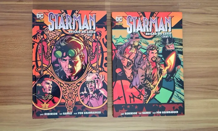 Hq Starman Edição de Luxo vol 1 e Vol 2 Panini