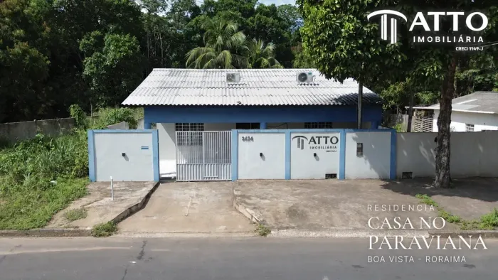 Casa no Paraviana com 2 quartos, sendo 1 com closet