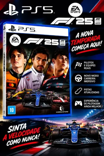 Jogo Fórmula 1 2025 PS5 Lacrado 