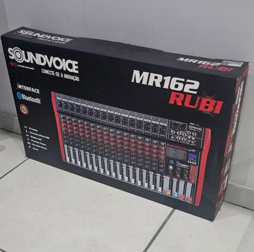 Mesa de som NOVA Soundvoice MR162 RUBI