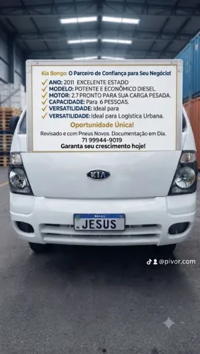 Kia bongo 2.7 6 lugares