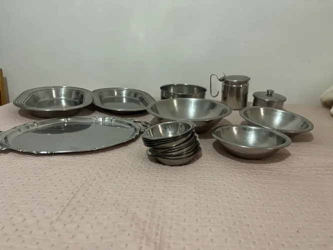 utensílios de inox