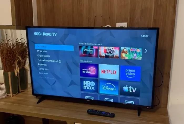 Televisão Roku, excelente estado! Oportunidade