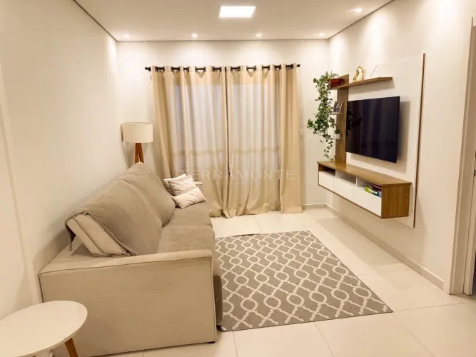 Apartamento mobiliado com 91m² no Centro