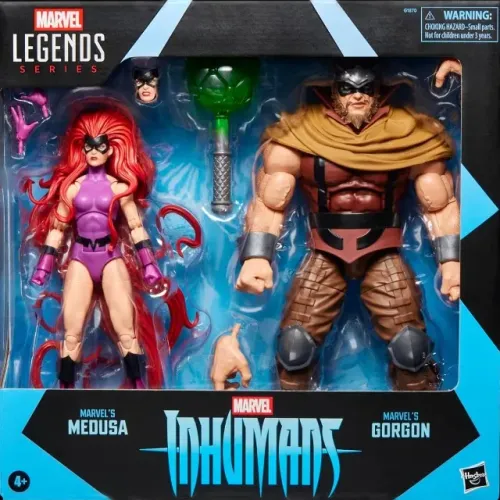 Inhumans Medusa Gorgon Marvel Legends - Lacrado