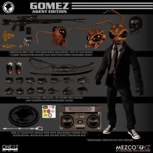 Mezco Toyz One:12 Collective - Rumble Society - Agent Gomez
