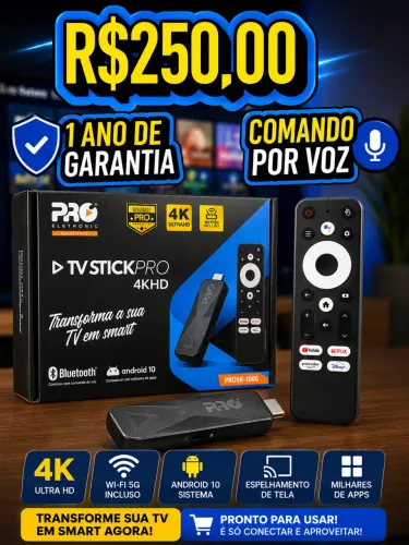 Transforme sua tv em Smart 