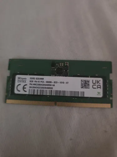 Memória SK Hynix Notebook 8GB DDR5 5600MHz (1x8GB)