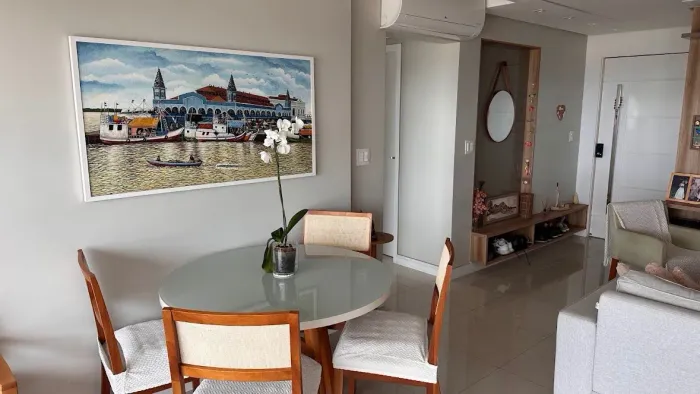 Apto, 100m², 3/4, anos Vgs no Ed. Viva Marco