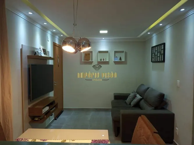 Apartamento de 2 Dormitórios e 2 Vagas de Garagens no Condomínio Parque Serafim no Parque