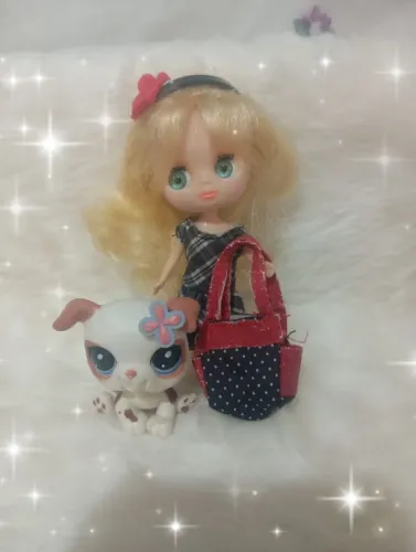 littlest pet shop blythe+ pet. antiguidade