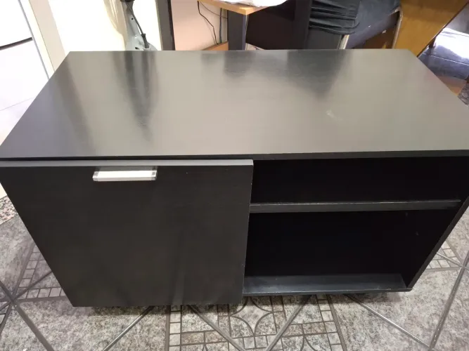Rack Preto 90cm x 44cm