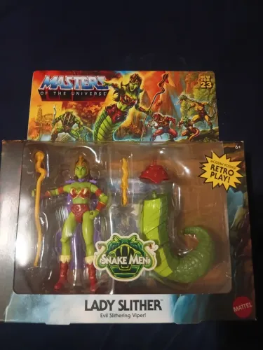 He man Origins Lady Slither Novo